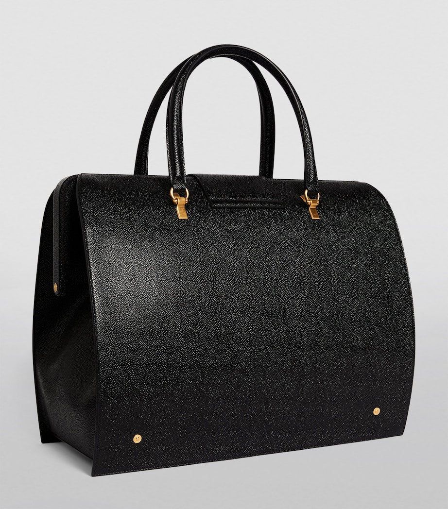 Thom Browne leather weekend bag (British brand)