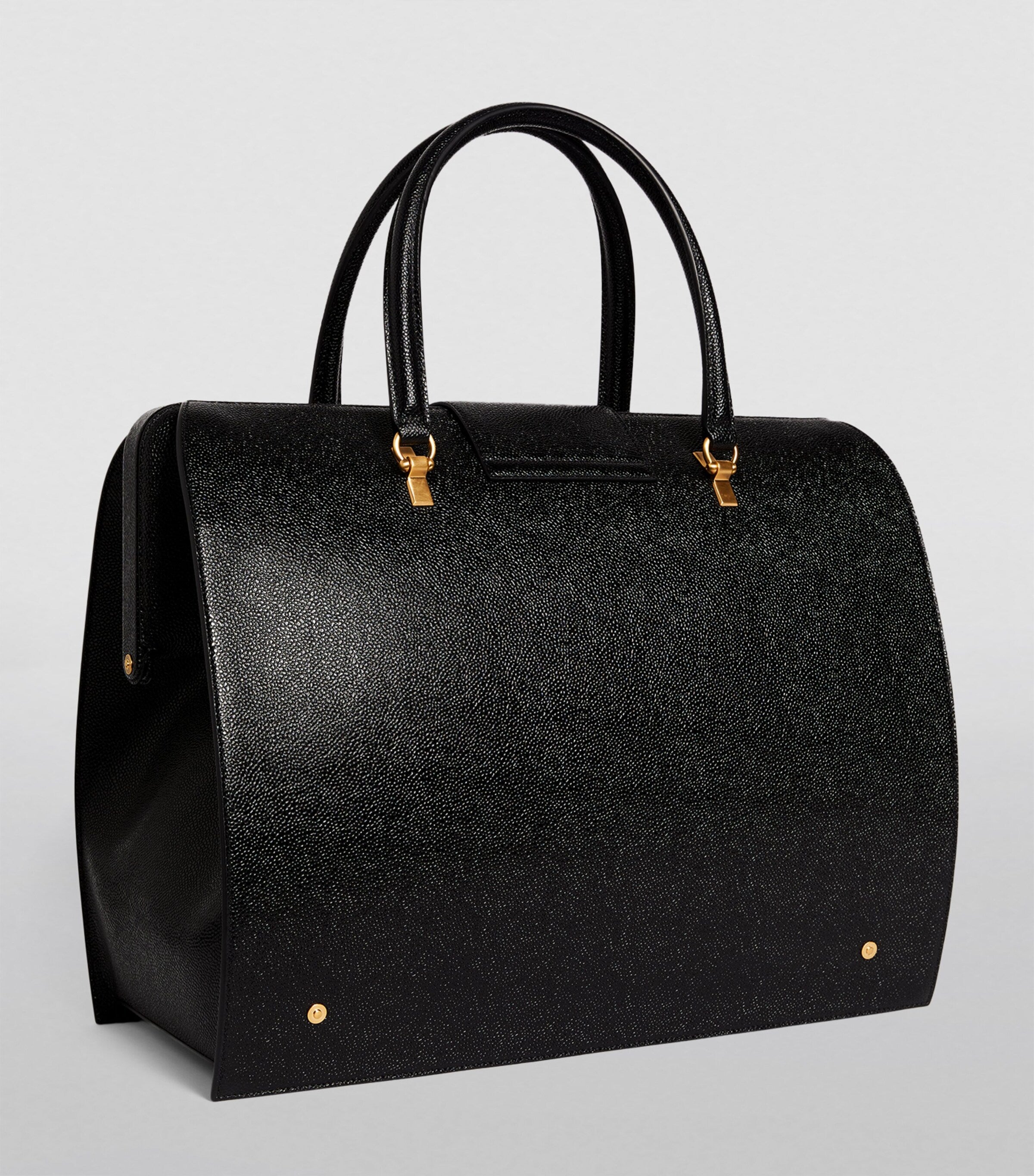 Thom Browne leather weekend bag (British brand)