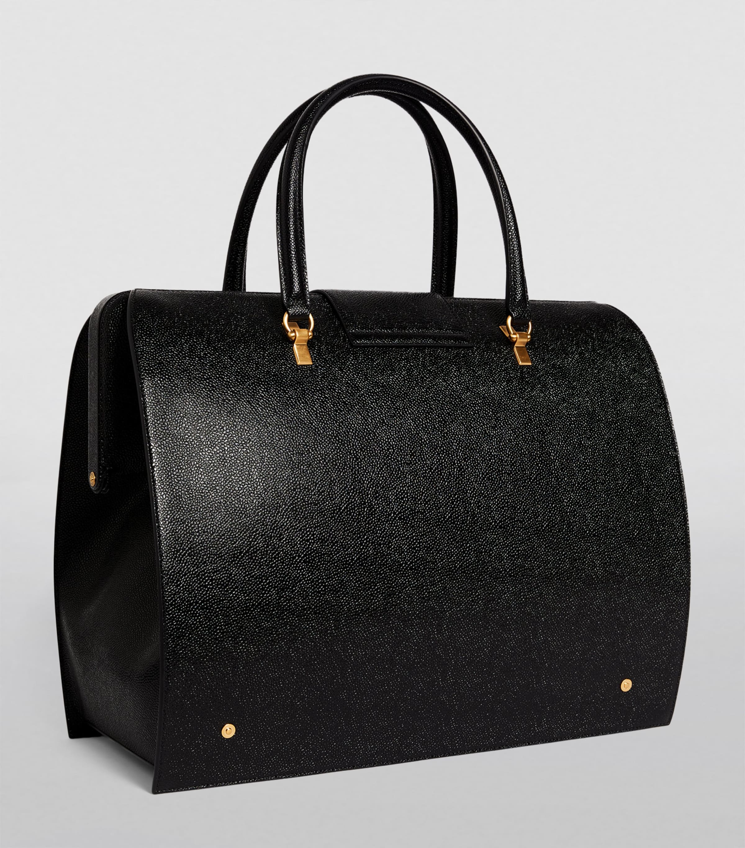 Thom Browne leather weekend bag (British brand)