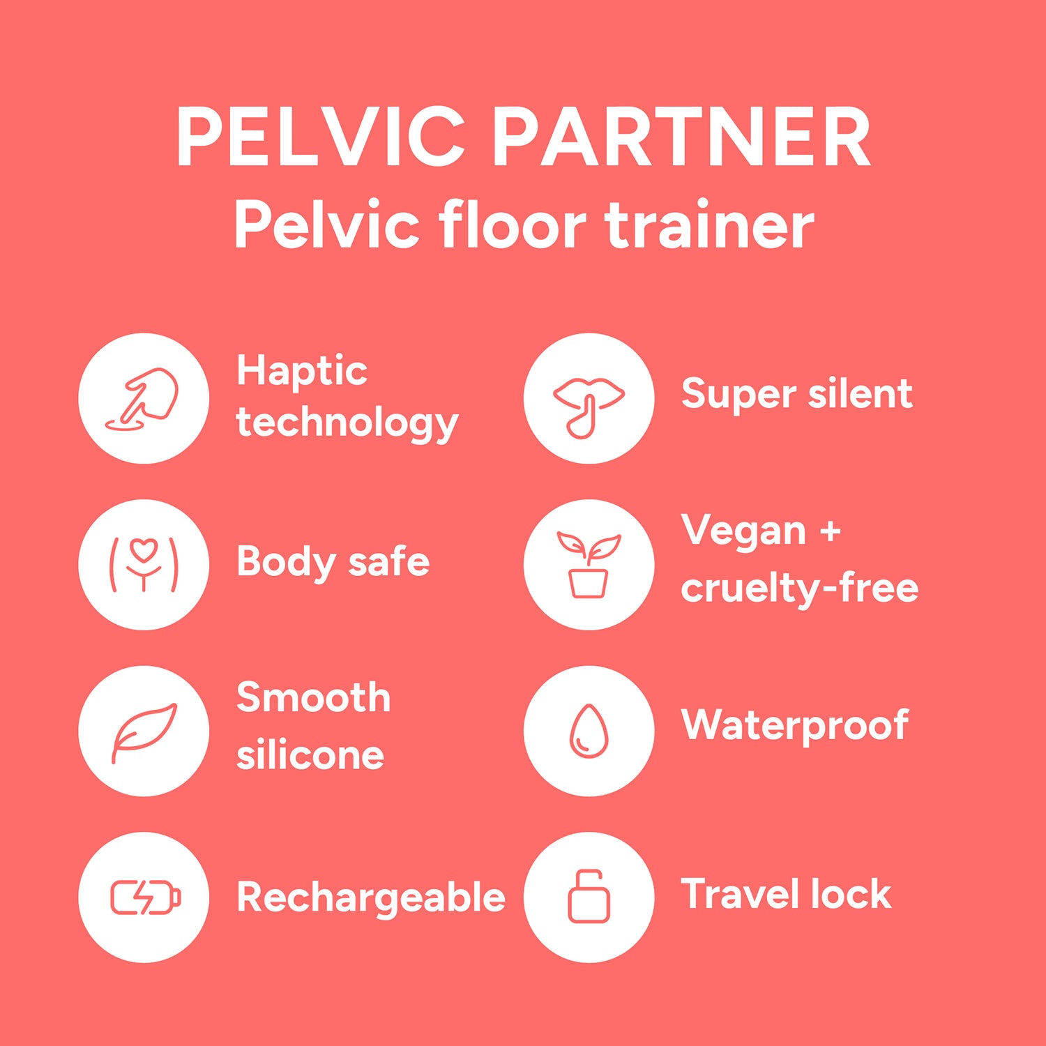 Pelvic Partner pelvic floor trainer, UK version
