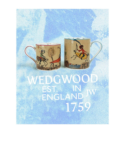 Harrods Bone China Mug with Historical Origins Artwork, 443ml- Buy online at McGrocer