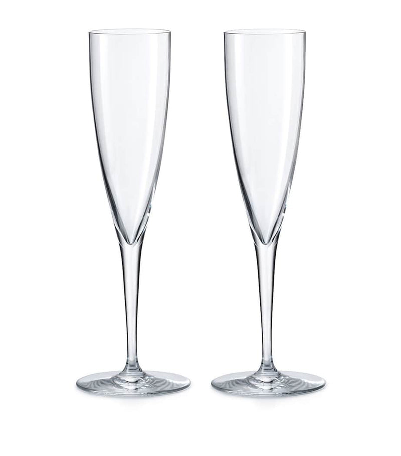 Baccarat Dom Perignon crystal flutes 150ml - British product