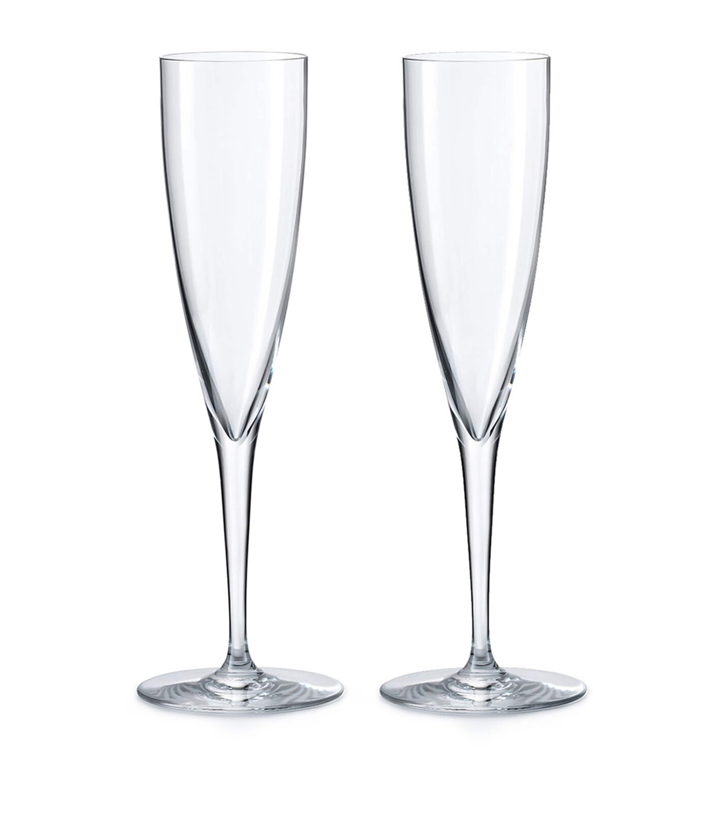 Baccarat Dom Perignon crystal flutes 150ml - British product
