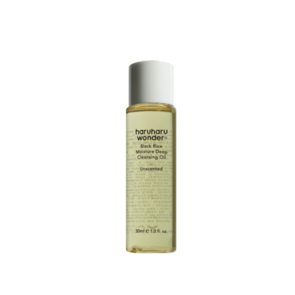 HARUHARU WONDER black rice deep cleansing oil 30ml, imported from the UK