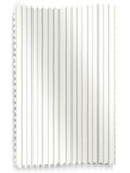 Laura Ashley curtains dove grey candy stripe, UK version