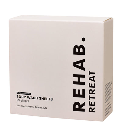 Harrods REHAB Retreat Body Wash Sheets Pack of 40- Buy online at McGrocer