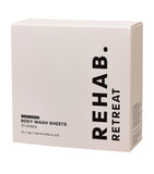 REHAB Retreat body wash sheets 40 pack - British product