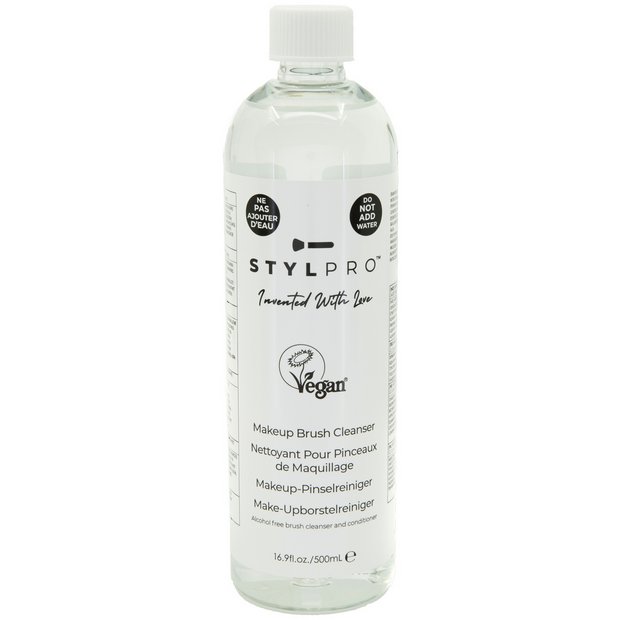 STYLPRO makeup brush cleanser solution 500ml - British product