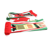 Big Ben Christmas scarf with jacquard knit design - British product