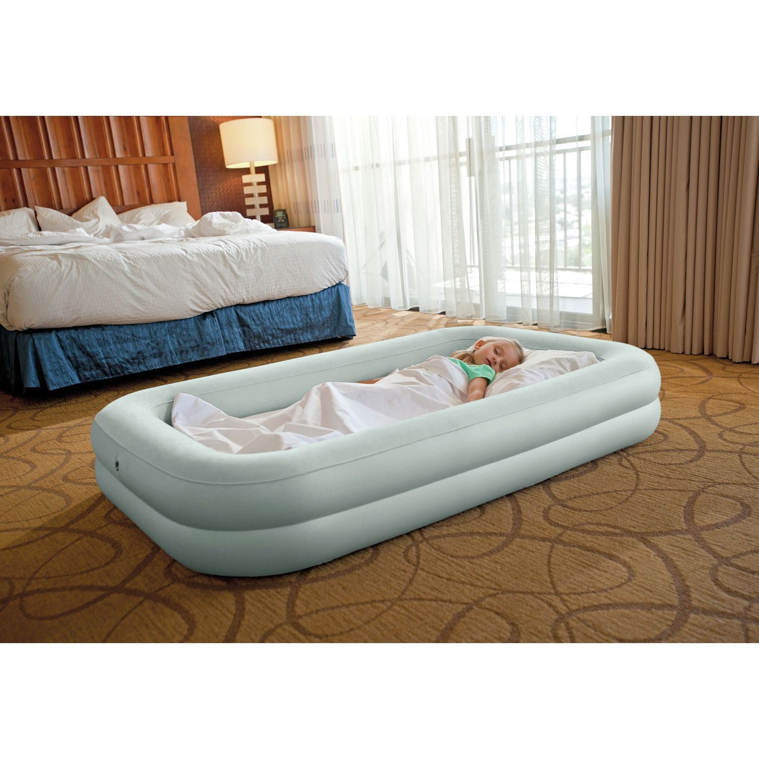 Intex Kidz Airbed travel air mattress with hand pump - British product