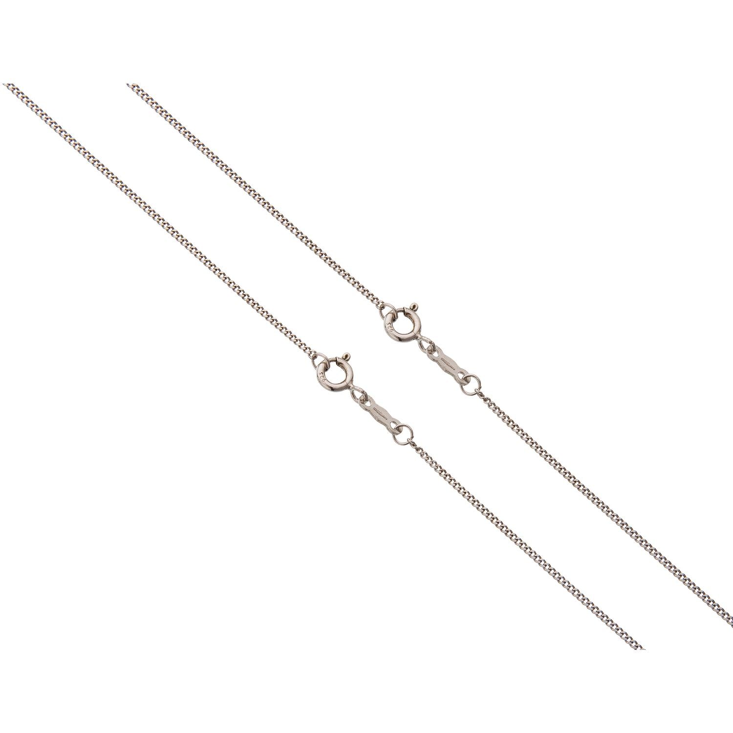 Moon & Back split pendant necklace set mother daughter 18 inch (British brand)
