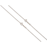 Moon & Back split pendant necklace set mother daughter 18 inch (British brand)