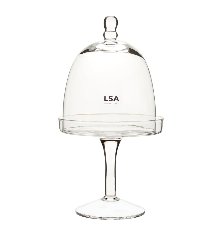LSA International serving stand with dome, UK version