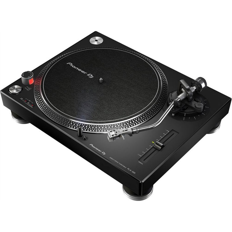 Pioneer DJ PLX-500 turntable in white (British brand)