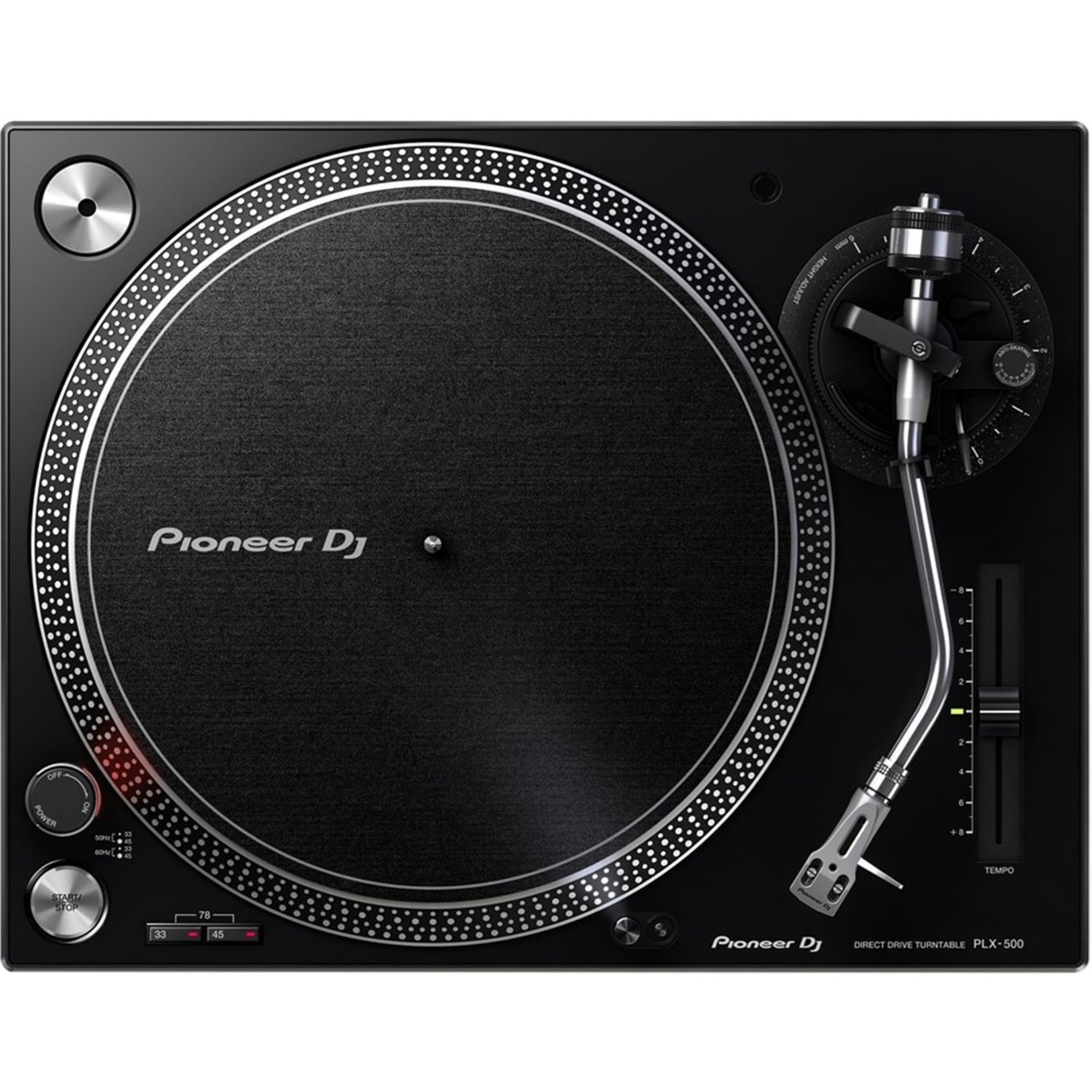 Pioneer DJ PLX-500 turntable in white (British brand)