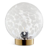 Argos Home Globe table lamp white, imported from the UK