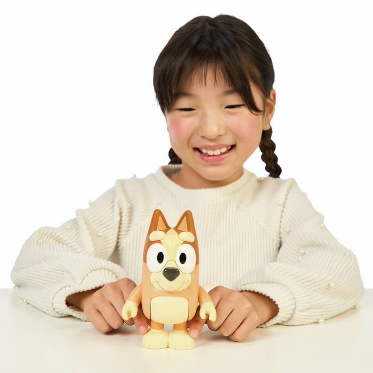 Bluey Bingo talking figure toy 15.2cm (British brand)