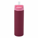 Smash water bottle burgundy sipper cap 750ml, UK version