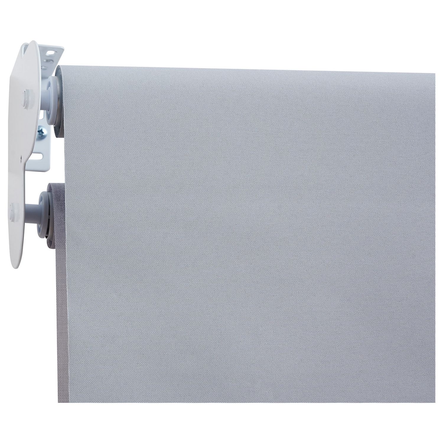 Little Black Book Blackout Double Grey Roller Blind - 80cm