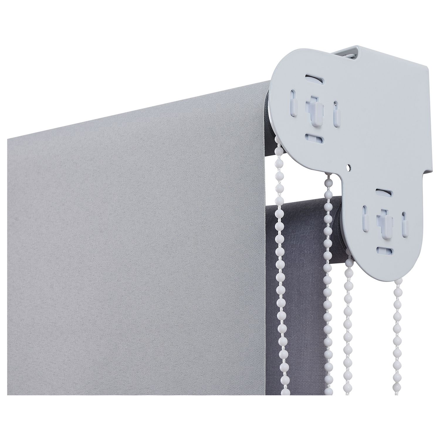 Little Black Book Blackout Double Grey Roller Blind - 80cm