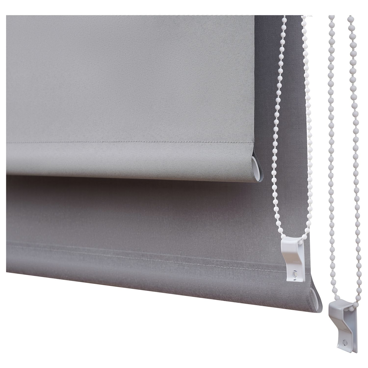 Little Black Book Blackout Double Grey Roller Blind - 80cm
