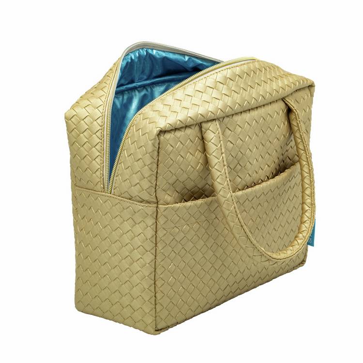 Smash Gold lunch bag with antibacterial lining - British product