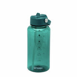 Smash teal water bottle with sipper straw cap 800ml - British product