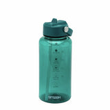 Smash teal water bottle with sipper straw cap 800ml - British product
