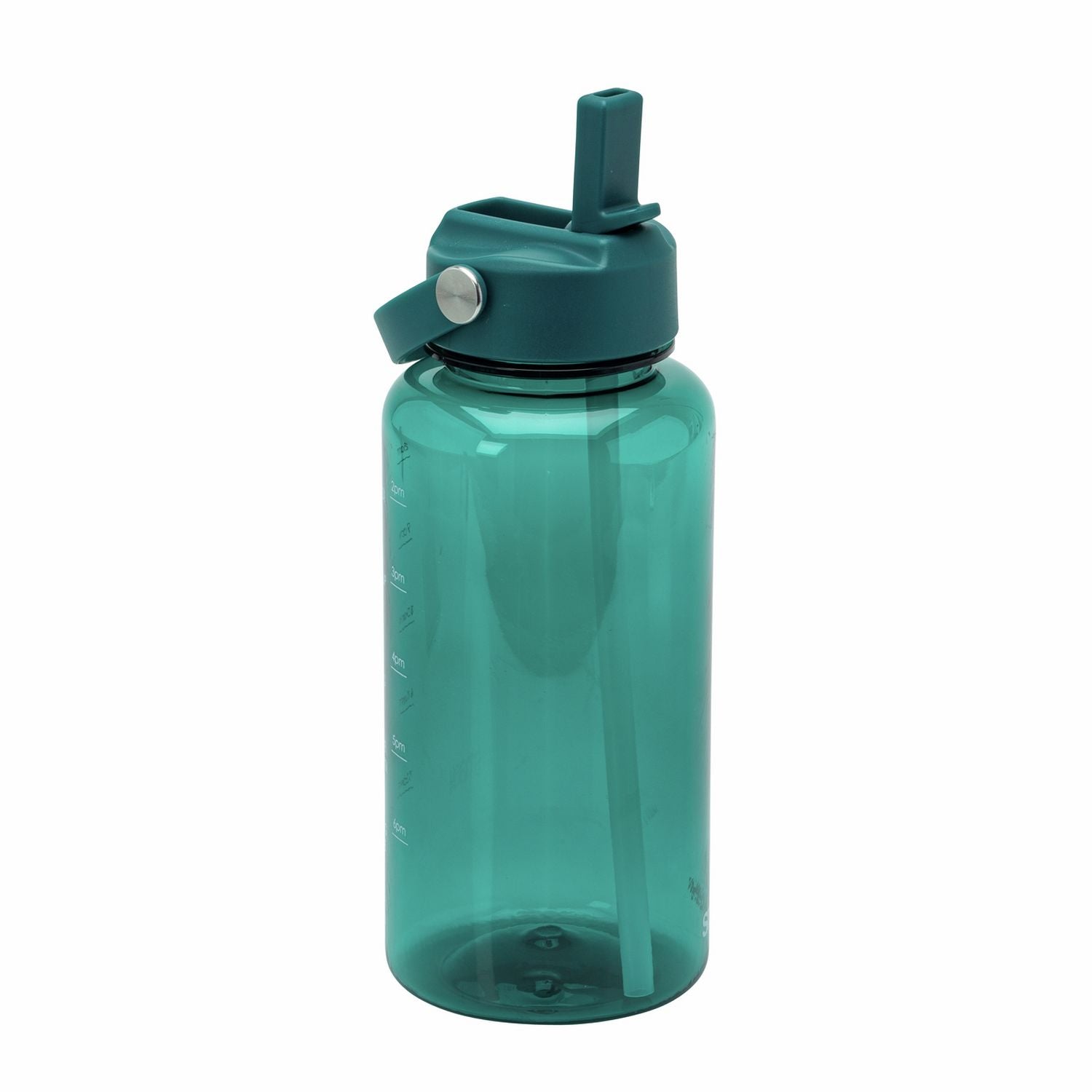 Smash teal water bottle with sipper straw cap 800ml - British product