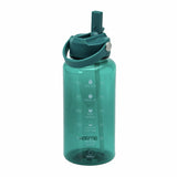 Smash teal water bottle with sipper straw cap 800ml - British product
