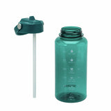 Smash teal water bottle with sipper straw cap 800ml - British product