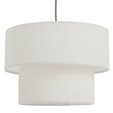 Habitat 2 tier lampshade 35cm, imported from the UK