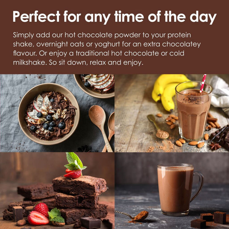 Options mint hot chocolate sachet 11g, imported from the UK