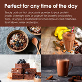 Options Belgian hot chocolate powder 220g, imported from the UK