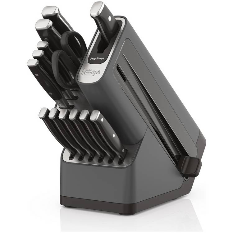Ninja Stay Sharp knife block set 14 piece - British product