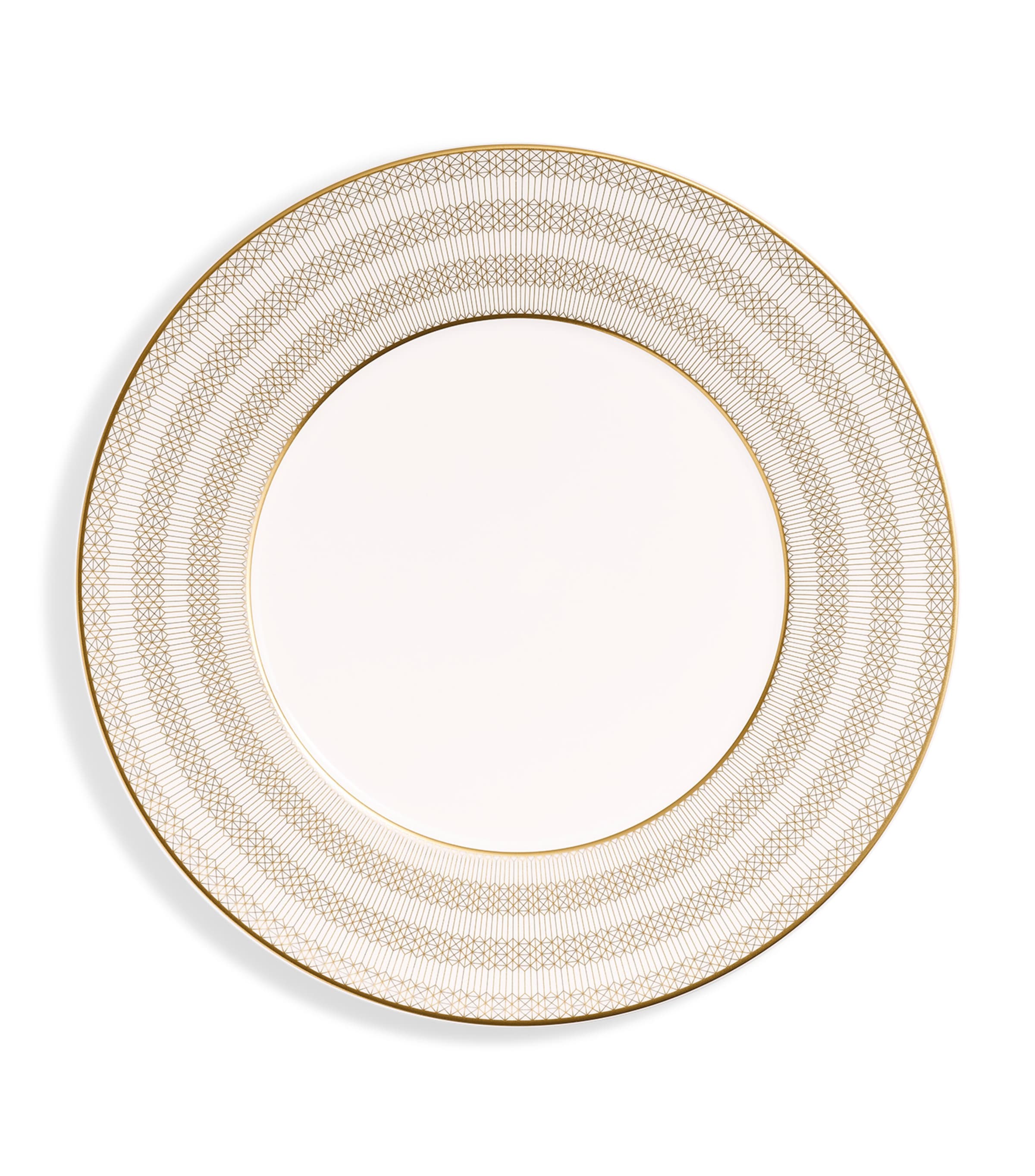 Baccarat Arcadia Gold dinner plates 27cm - British product