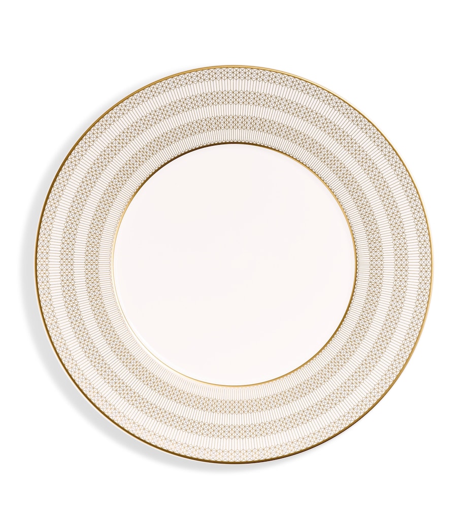 Baccarat Arcadia Gold dinner plates 27cm - British product