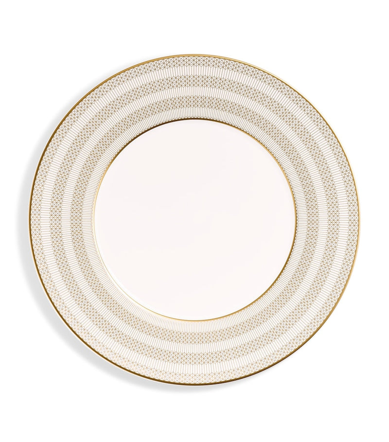 Baccarat Arcadia Gold dinner plates 27cm - British product