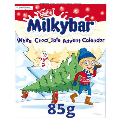Milkybar White Chocolate Advent Calendar 85g - British product