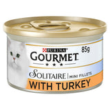 Gourmet cat food Mini Fillets with Turkey 85g, imported from the UK