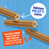 Bakers Dental Delicious chicken medium dog chews 200g - British product