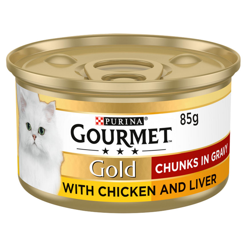 Gourmet Gold Chunks in Gravy with Chicken and Liver GOODS ASDA   