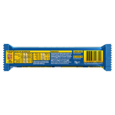Yorkie DUO milk chocolate bar 72g, UK version