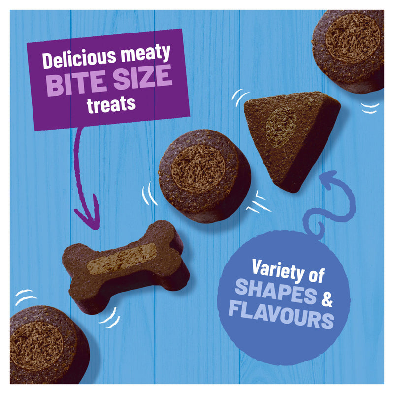 Bakers Allsorts Chicken Beef and Lamb Dog Treats 98g - British product