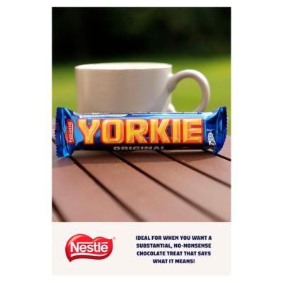 Yorkie original milk chocolate bar 138g multipack (British brand)