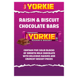Yorkie chocolate bar Raisin & Biscuit 3 pack 132g, UK version