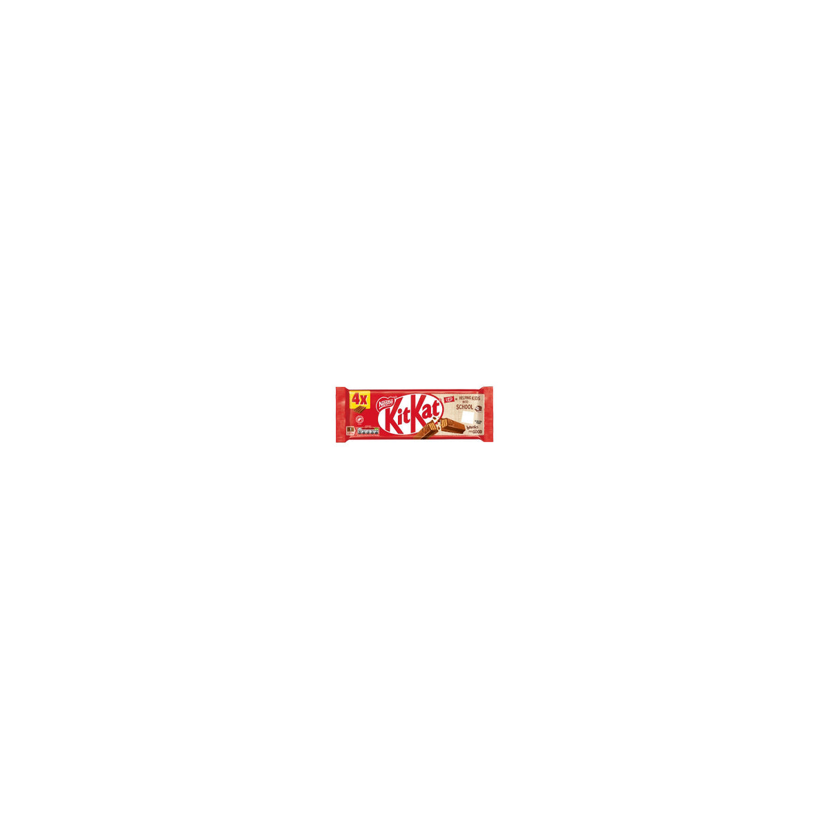 Kit Kat F1 4 Finger milk chocolate bar 166g, UK version