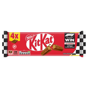Kit Kat 4 Finger Milk Chocolate Bar, 4 Pack