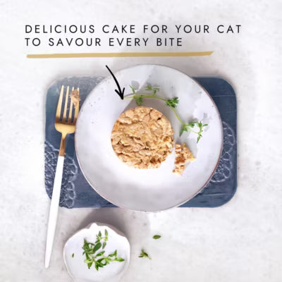 Gourmet Gold Tuna Savoury Cake wet cat food 85g, UK version