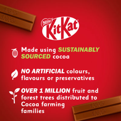 Kit Kat orange chocolate biscuit bar 9 pack 186.3g, UK version